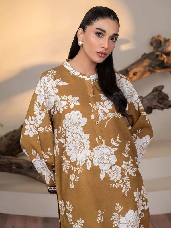Original Unstitched Limelight Two Pieces Khadar Suit.
