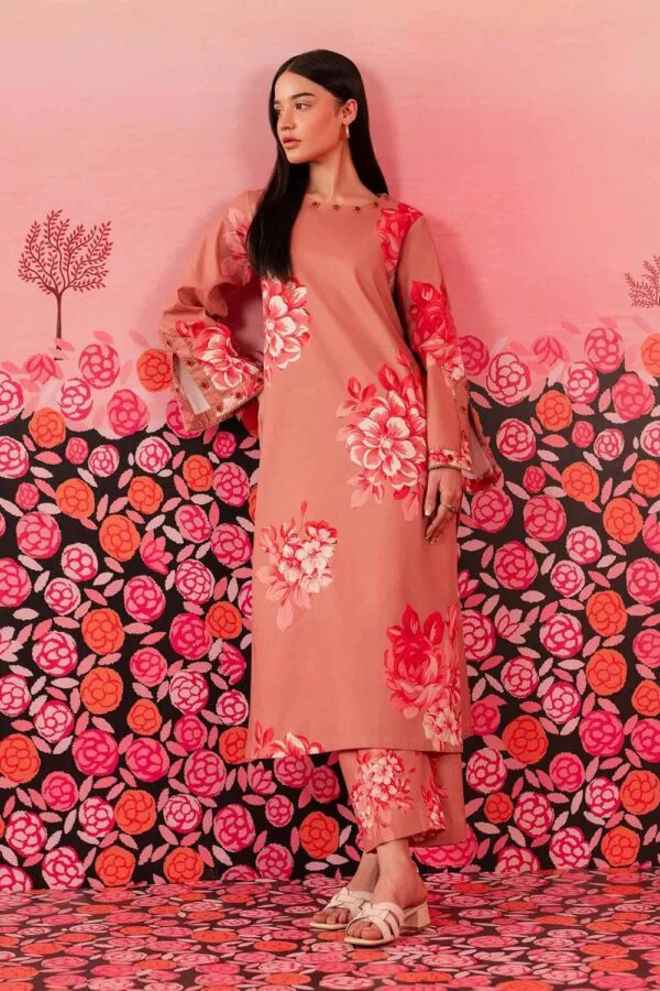 Nishat Original Unstitched Printed Two Pieces Lawn Dress