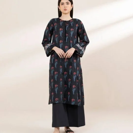 Saphire Original Ready To Wear Printed Two Pieces Lawn Dress Shirt and Dupata