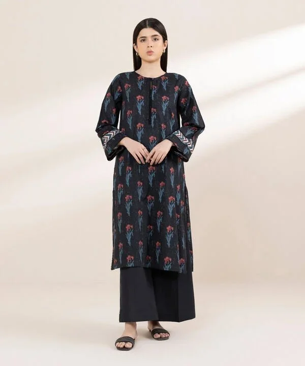 Saphire Original Ready To Wear Printed Two Pieces Lawn Dress Shirt and Dupata