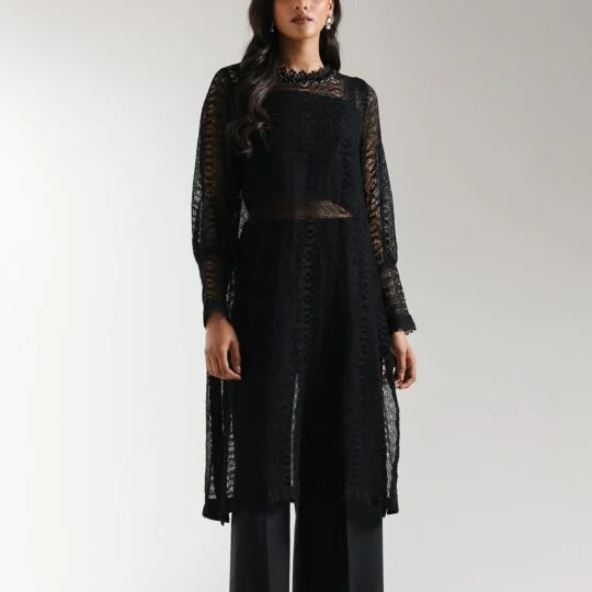 Ethnic Rozana Original Ready To Wear Embroidered Two Dress Shirt And Trouser