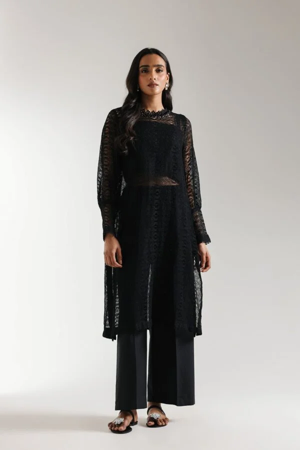 Ethnic Rozana Original Ready To Wear Embroidered Two Dress Shirt And Trouser